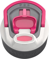 Kambukka Elton Water Bottle Sport Drink Tumbler 500 ml Snapclean - Pearl Blush - Top-Down View