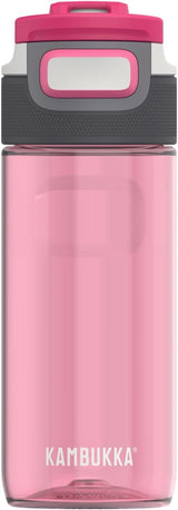 Kambukka Elton Water Bottle Sport Drink Tumbler 500 ml Snapclean - Pearl Blush - Rear View