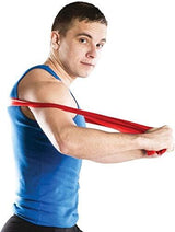 Elastoplast Resistance Band Training Green Sport Home Workout 120mm X 10m - Top-Down View