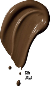 Maybelline Dream Radiant Liquid Hydrating Foundation with Hyaluronic Acid - Java 135, Java - Top-Down View
