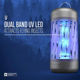 Skeeterhawk Electric Mosquito Bug Zapper & Lantern w/ UV Light - Top-Down View