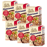 2.4kg Ukrainian Buckwheat Groats Roasted Kasha GMO Free (24x100g) Grechka Sachets - Front View