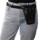 MATRIX Leather Tool Belt Barber Hairdressing Pouch Scissor Waist Pouch Bag