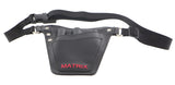 MATRIX Leather Tool Belt Barber Hairdressing Pouch Scissor Waist Pouch Bag - Side View