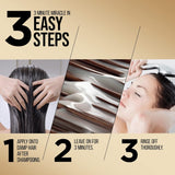 3x Pantene 400ml 3 Minute Miracle Colour w Oxiblock Intensive Conditioner - 45-Degree Angle