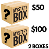 2 Boxes Mystery Box Set of Assorted Lucky Dip Random Products (Medium & Large Box) - Side View