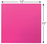 Jumbo 3M Post-It Notes Big Notes Super Sticky - Pink - 1 Pack of 30 Sheets - Side View