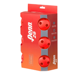PENN 26 Indoor Pickleball Balls - 1 Pack of 6 Balls - Front View