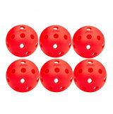 PENN 26 Indoor Pickleball Balls - 1 Pack of 6 Balls - Side View