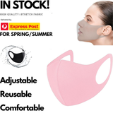 SUMMER Reusable Breathable Face Mask Mouth Mask Anti Dust Haze Protective Lot - Front View