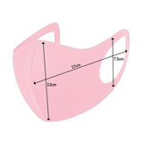 SUMMER Reusable Breathable Face Mask Mouth Mask Anti Dust Haze Protective Lot - Side View