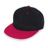 Goorin Brothers Mens Data Snapback Baseball Hat Cap Adjustable Wool Blend - Navy - Front View
