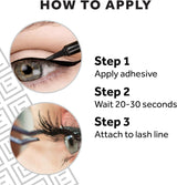 Eylure London 0.7ml Line and Lash Adhesive Eyeliner Black - Low Angle