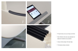 UPON MINI 1.2m Electric Height Adjustable Sit-Stand Desk with Compact Design - Extra Image