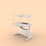 UPON MINI 1.2m Electric Height Adjustable Sit-Stand Desk with Compact Design - Extra Image