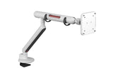 UFOU Kyber Monitor Arm Single Mount Bracket Heavy Duty Star Wars - White - Front View