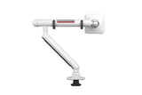 UFOU Kyber Monitor Arm Single Mount Bracket Heavy Duty Star Wars - White - Side View