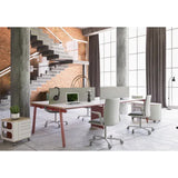 UFOU Fitin Helix Modular Storage Cabinet Unit (5 Revolving Doors) - Top-Down View