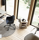 UFOU Fitin Helix Modular Storage Cabinet Unit (5 Revolving Doors) - Low Angle