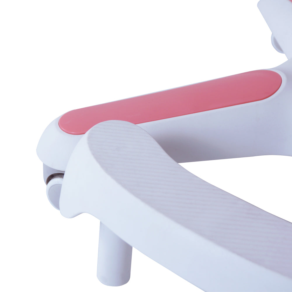 Adjustable Pink Ergonomic Study Desk and Chair Set for Kids