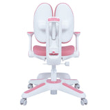 4x Ergonomic Children Kids Study Chairs Height Adjustable - Pink - Extra Image