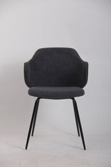 Set of 4 Dining Chairs in Graphite