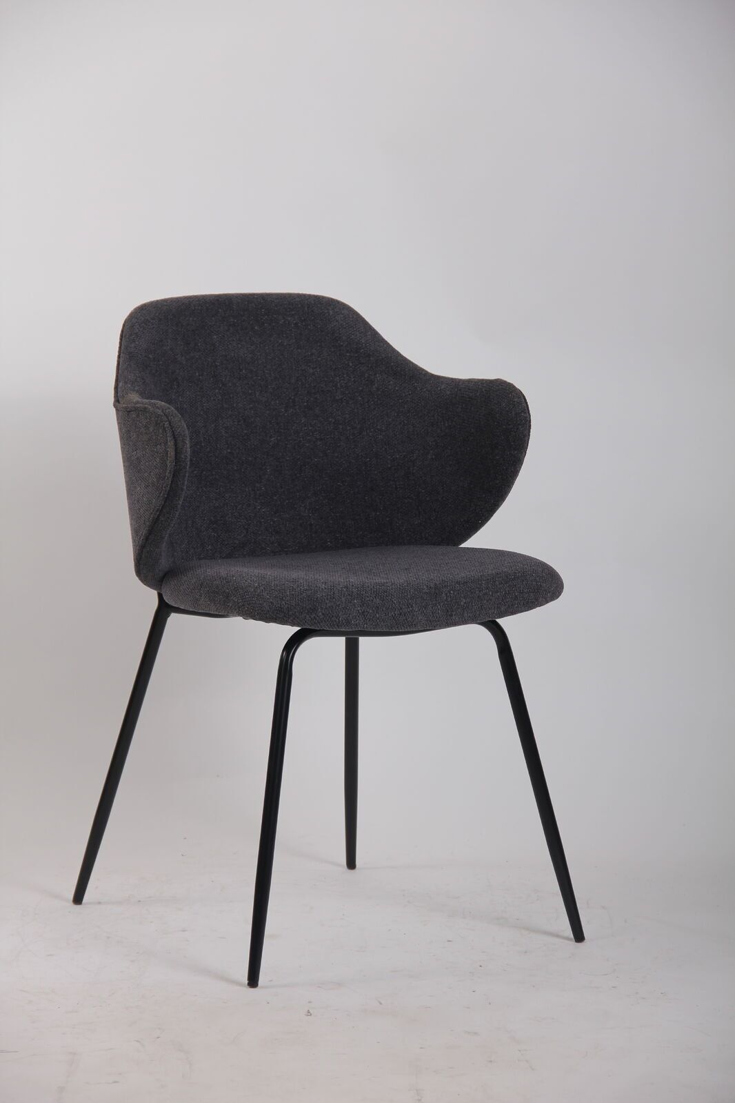 Set of 4 Dining Chairs in Graphite