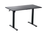 120 x 70cm Electric Standing Desk Height Adjustable Motorised Electric Sit Stand in Black - Top-Down View