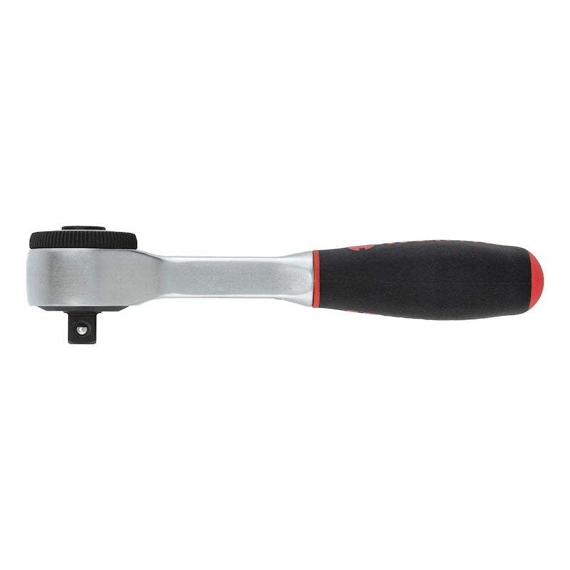 Wurth 3/8" Reversible Ratchet Wrench 360? Twist Handle Chrome Vanadium 175mm DIN 3122