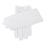 SANTA CLAUS GLOVES Xmas Christmas Magicians Debutant Debs Waiter Uniform Glove - Front View