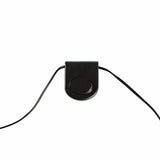 Wooden Large Floor Lamp Industrial Retro Modern Adjustable Light - Matte Black - Rear View
