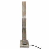 33cm Bamboo Star LED Table Lamp Light Modern Bedside - Antique Timber - Side View