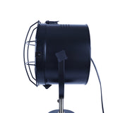 158cm Nautical Tripod Floor Lamp w Matte Black Lamp Head Searchlight Spot Light - Top-Down View