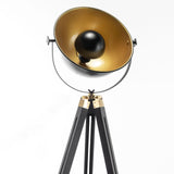 Premium Tripod Spotlight Lamp Nautical Designer Extendable Light - Matte Black - Extra Image