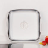Collapsible Strainer Foldable Fruit Veggies Wash Colander Travel Storage Basket - Rear View