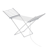 Electric Airer Heated Foldable Clothes Dryer Drying Indoor Folding Rack - Front View