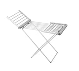 Electric Airer Heated Foldable Clothes Dryer Drying Indoor Folding Rack - Rear View