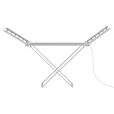 Electric Airer Heated Foldable Clothes Dryer Drying Indoor Folding Rack