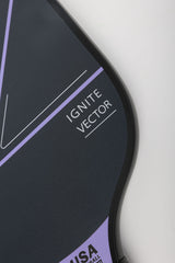 IGNITE Vector Graphite Carbon Fiber Pickleball Paddles Pickle Ball Racket Racquet - Side View