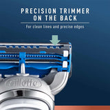 Gillette Razor for Neck & Cheeks - 3 Packs - Rear View