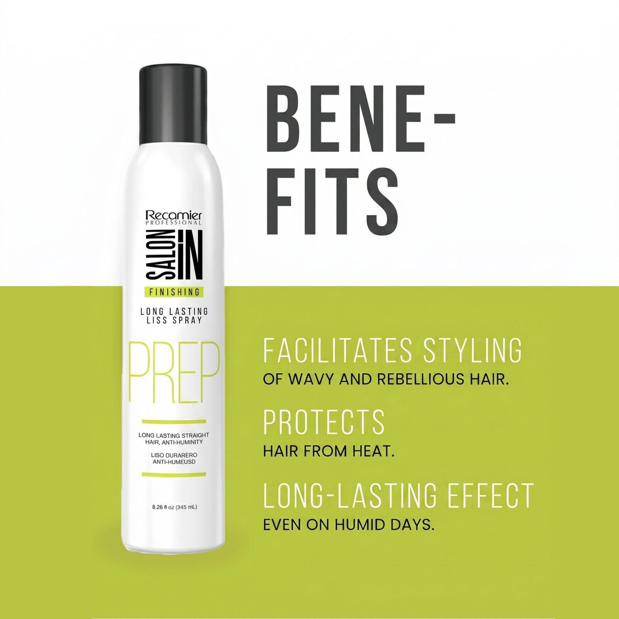 Recamier Salon Professional Long-Lasting Straightening Finishing Spray