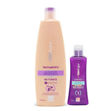 L'mar Lisstyle Alisador Pro-Repair 2-Step Keratin Hair Straightening Treatment Kit - Front View