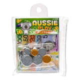 44pcs Australian Play Money Coins & Notes Maths Pretend Shopping - 45-Degree Angle