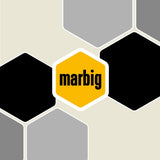 Marbig AFL Coach Board Pad Footy Football Full Oval & 50m Arc with Marker in All-Weather Case - Side View