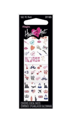 Fing'rs Pk3 Heart 2 Art Nail Art Stickers 101 31185 (Carded) - Front View