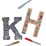 BIC Intensity Permanent Markers - 12 Assorted Colors for Creative Projects and Organization - Close-Up Angle