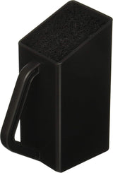 Victorinox Swiss Classic Empty Cutlery Knife Block in Black - Close-Up Angle