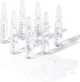 Spascriptions Clinicals Resurfacing Serum Ampoules 7-Pack 2.8ml Each Niacinamide Glycolic Acid PHAs Youthful Glow - 45-Degree Angle