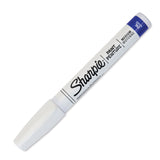 6x Sharpie Oil-Based Paint Markers in White Medium Point - Side View