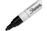 6x Sharpie Oil-Based Paint Marker - Medium Black - Top-Down View